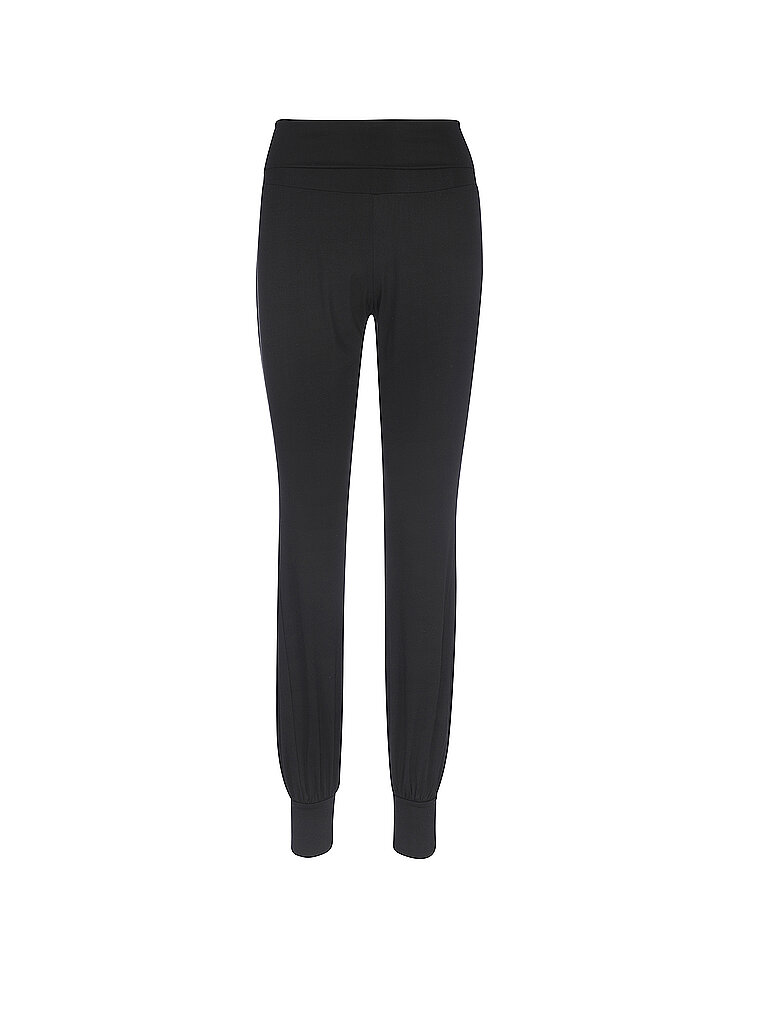 LOUNGE CHERIE Damen Yogahose Conny schwarz | 36